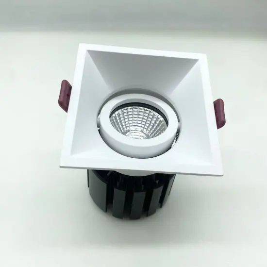Adjustable LED COB Recessed Spotlight for Modern Lighting