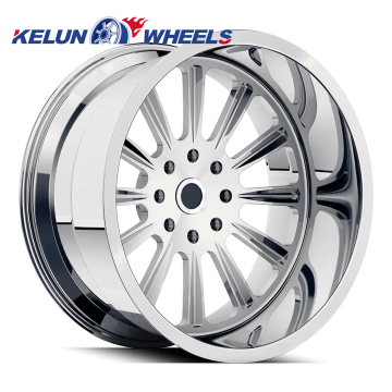 22"-30" Pickup Customization Single Wheel Deep Dish Design Alloy Wheels