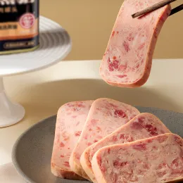 Large Can Black Pork Luncheon Meat