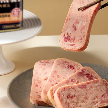 Large Can Black Pork Luncheon Meat