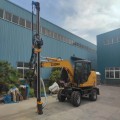 Excavator Converted Drilling Rig for Digging and Cutting