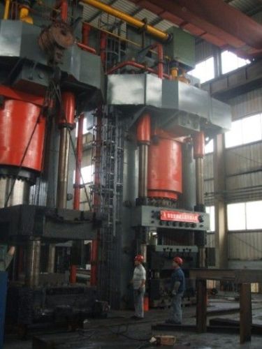Custom Siemens Plc Hydraulic Hot Die Forging Press Machine With Three Working Positions