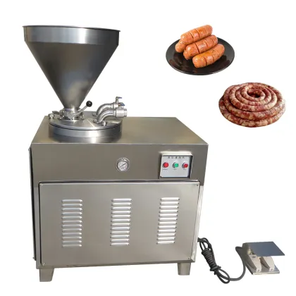 Automated Production Lines for Chicken Meat Sausages and Vegetable Sausages