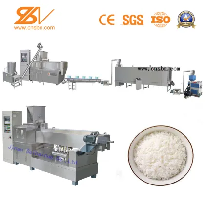 Artificial Rice Process Line: Self-Heating Rice Making Machine & Instant Rice Production