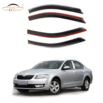 SKODA OCTAVIA 2014 Car Rain Shield Sun Rain Deflector Guard - Auto Accessories