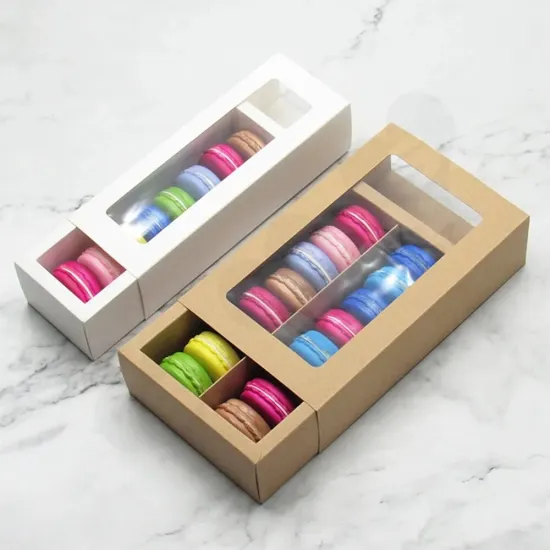 Macaron Food Packing Box