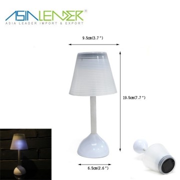 Portable Mini Size Solar Rechargeable LED Table Lamp