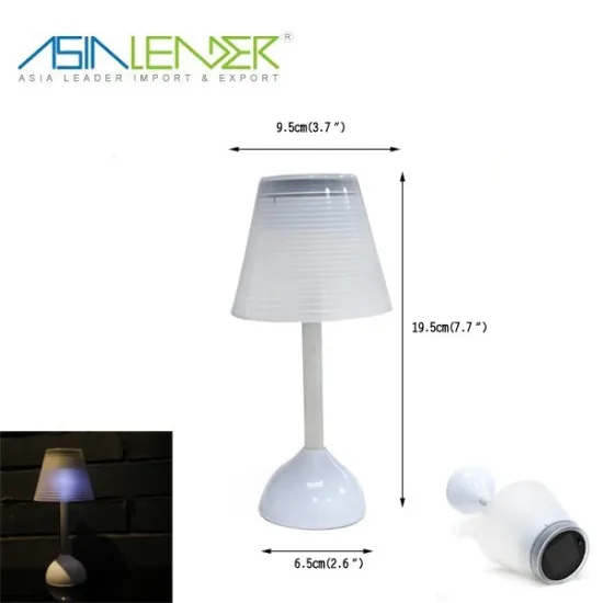 Portable Mini Size Solar Rechargeable LED Table Lamp