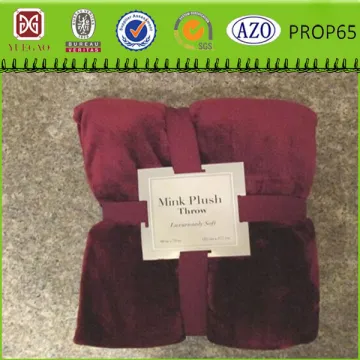 Lururiously Soft Royal Mink Blanket