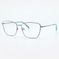 Square fashion Metal Women's Optical Frames