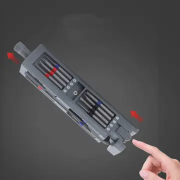 Precision 31-in-1 Multifunction Screwdriver Bit Set: Portable Combination Tool Set