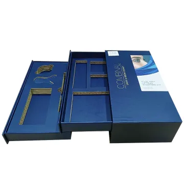 2 Layers Drawer Paper Box for eye products