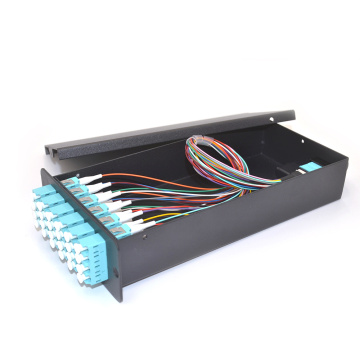 96F MPO-LC Patch-Panel mit 4pcs-Kassettenmodul