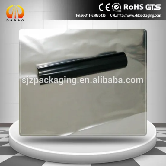 pet metallized black film for protection
