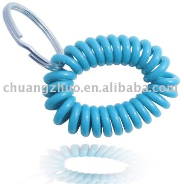 New design plastic spiral spring coil. plastic strap made in china