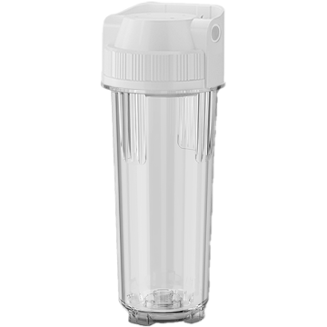 Tapa blanca de 10 pulgadas, soporte de montaje con rosca de manguera de 1/2