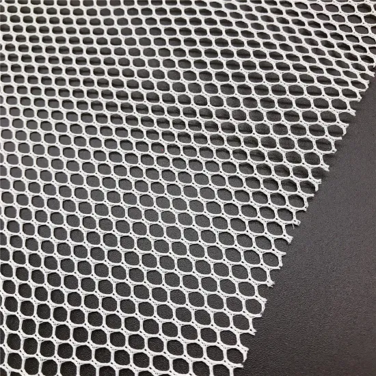 40D Hexagonal stiff hard net fabric for deocoration