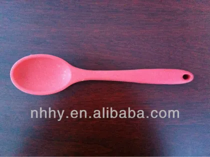 28CM long handle silicone spoon