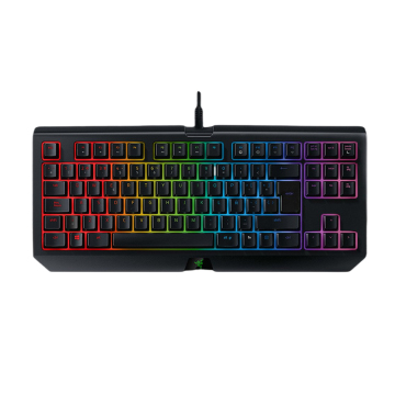 Razer BlackWidow Tournament Edition Chroma V2 Wired RGB Mechanical Ergonomic Gaming Keyboard with Wrist Rest