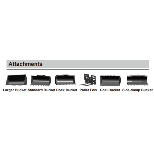 Mini Wheel Loader with Different Attachment FL960K