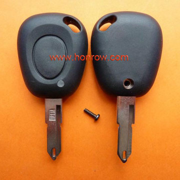 Hot sale products-- Renualt 1 button remote key blank (No Logo) with 206 blade