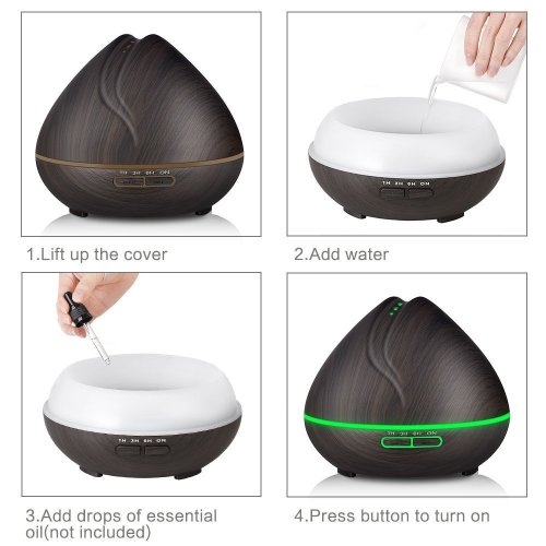 400ml Ultrasonic Aromatherapy Diffuser