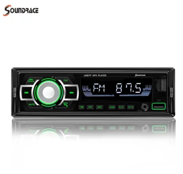 Car music player with touch screen