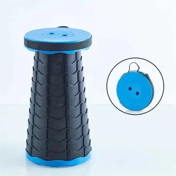 Affordable Modern Plastic Stools for Indoor Living Room - Durable and Portable Step Stool