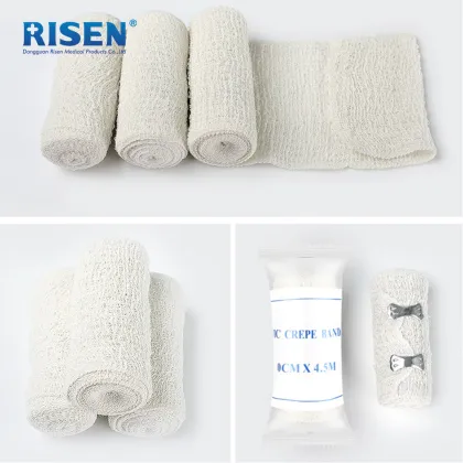 Elastic Crepe Bandage Gauze Crepe Bandage