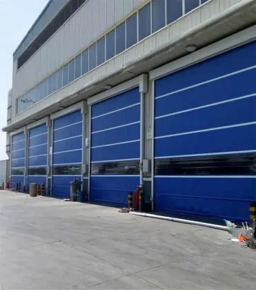 High quality stacking high speed industry door
