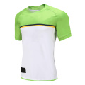 Mens Dry Fit Rugby Wear T 셔츠 화이트