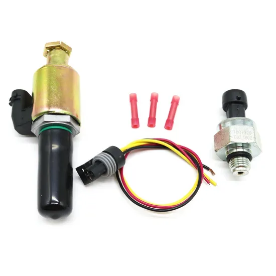New IPR/ICP Fuel Pressure Regulator & Sensor for Navistar DT466 DT466E and Ford 7.3L (OE: F5TZ9C968A 1807329C92)