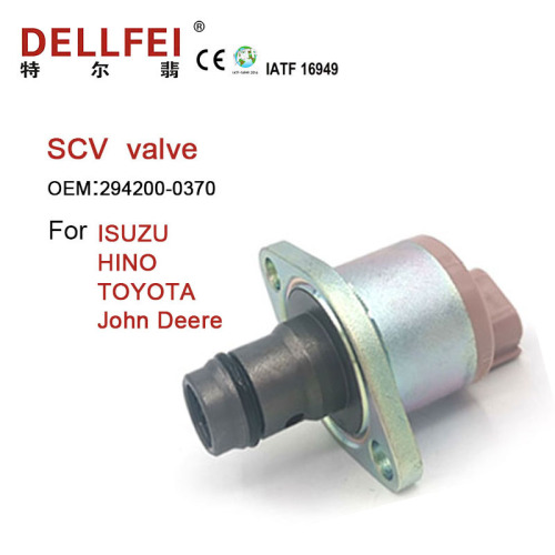 วาล์วควบคุมการดูดใหม่ SCV 294200-0370 สำหรับ ISUZU