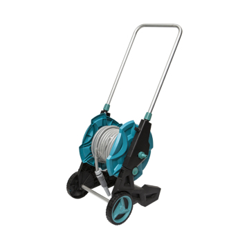 Garden Hose Reel Cart1/2 "10-30m, การก่อสร้างอลูมิเนียม, แสง, การขนส่งที่สะดวกและการจัดเก็บท่อป้องกันการบิด