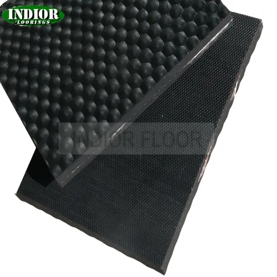 Outdoor Stall Rubber Mats for Dogs: Anti-Slip, 17mm Thick, Gym Quality, Cow Safe, USA Deals