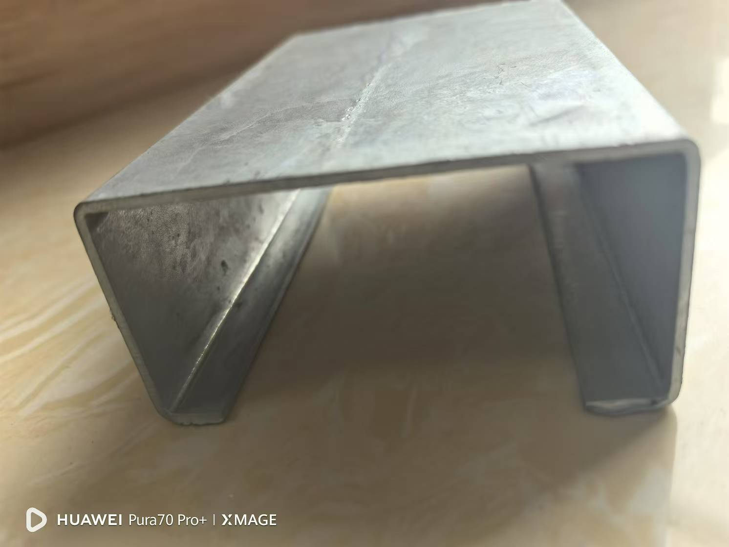 Steel galvanized C shaped profiles