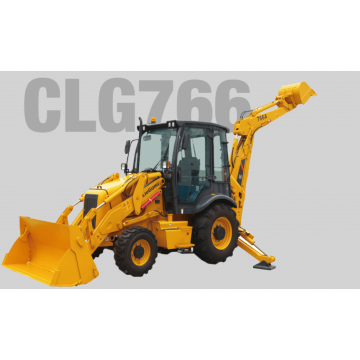 Chargeurs de rétrohoe de marque liugong clg766