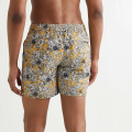 Custom pour hommes de natation pour hommes personnalisés shorts de maillot de bain plage de plage de plage à la taille haute