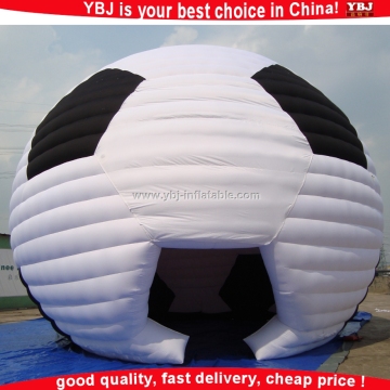 football shape inflatable tent with led light/inflatable led tent/ inflatable tents for party