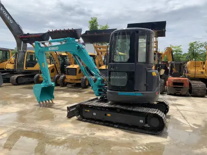 KOBELCO SK55 Mini Excavator for Sale: Used Construction Machinery