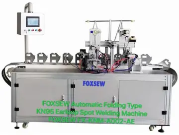 Automatic KN95 Mask Earloop Welding Machine
