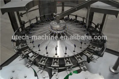 Automatic Plastic Bottle Fruit Juice Filling Machine Project