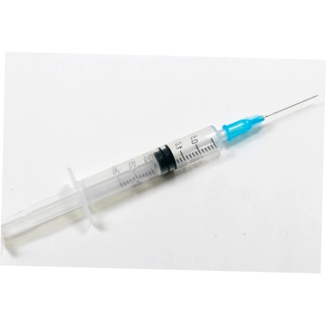 Sterile 3 Parts Lure Lock Medical Injection Syringe with Needle - China  Syringe, Dispsoable Syringe