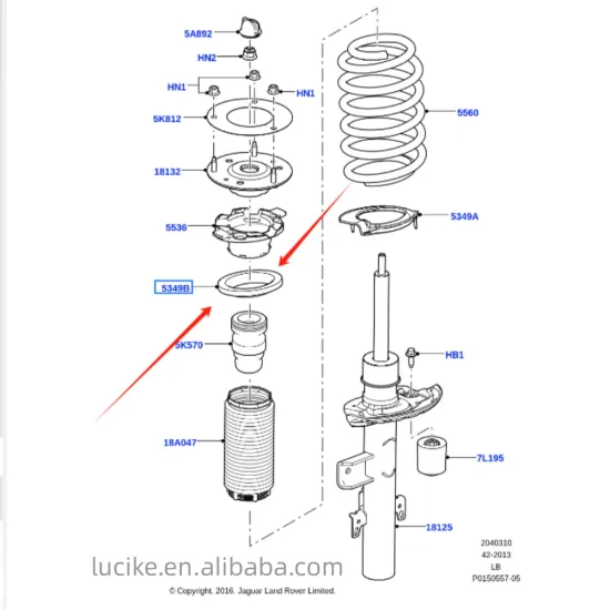 Range Rover Rover Skywalker Bumper Impact Pad LR029020: Suitable Replacement Part