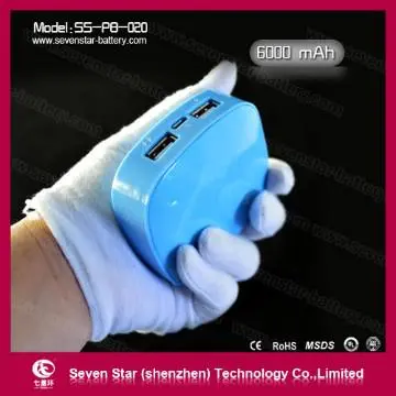 mobile batteries  6000 mAh