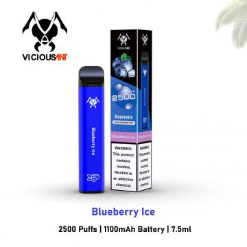 Disposable Vape Pen 2500 Puffs Vicious