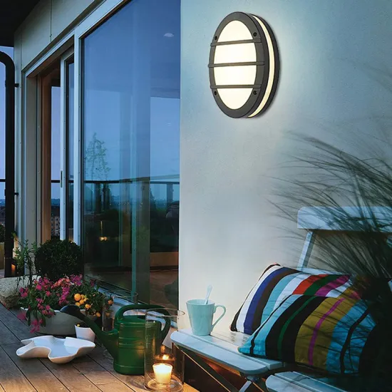 Aluminum Oval Shape 24W LED Outdoor Surface Mounted Bulkhead Exterior Wall Light