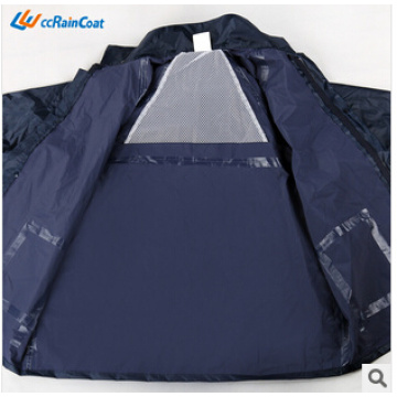 High quality firm camo polyester pvc raincoat European hot