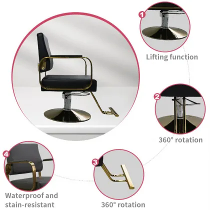 Luxury Beauty Salon Equipment: Massage Chairs and Hydraulic Barber Chairs