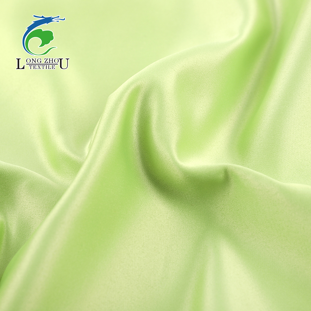 Satin da matrimonio 75D satinato opaco senza tessuto di torsione 75D Wedding Satin Dull Satin Without Twist Fabric